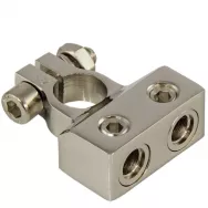 Клеммa аккумуляторная Aura BTG-024P, 2*0/2/4Ga вход, плюсовая