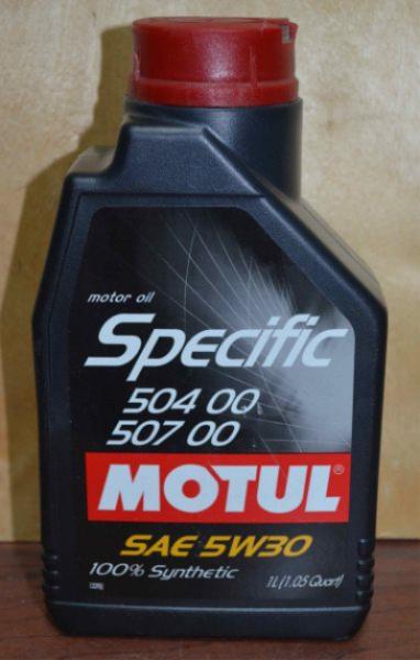 Olio Motul 5W30 Specifico 504 00 - 507 00 - 5 litri MOTUL106375