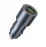 Адаптер HOCO Z60 /металлик/USB+Type-C быстрая зарядка 