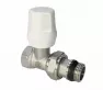 Клапан для радиаторов, ручной прямой 1/2" (с доп. уплотнением) VALFEX