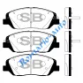 Колодки тормозные передние Sangsin Brake SP4102