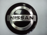 Стикер NISSAN D-54 алюминиевый сферический (на двухстороннем скотче)