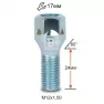 Болт M12X1.50X24 конус 17 ключ облегченный