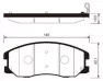 Колодки тормозные дисковые передние SANGSIN BRAKE SP1204
