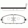 Колодки тормозные дисковые передние Sangsin Brake SP1599