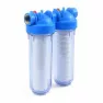Фильтр магистральный Thermofix (1/2",10",хол.вода,прозрачный,двойной) (TC-2G) 52033