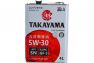 Масло моторное синтетическое TAKAYAMA Adaptec SAE 5W30 ILSAC GF-5 API SN 4л ЖБ (1*4шт)