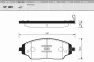 Колодки тормозные пер SANGSIN BRAKE SP1481 Chevrolet Cobalt 13- 