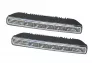 Огни дневные ходовые PROSVET DRL HDX D-029 12V белые (компл. 2шт)