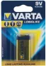 Батарейка VARTA LONGLIFE Крона 6LR61 Alkaline 9V