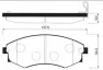 Колодки тормозные дисковые передние SANGSIN BRAKE SP1065 
