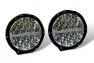 Прожектор 100W габарит 185mm чип OSRAM дальний двухцветный: белый+оранжевый CM-5064Plus