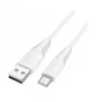 Кабель BOROFONE BX119 USB+Type-C 1м 3A /белый/