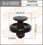 Клипса крепежная Masuma KJ323