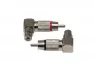 Коннектор Aura RCA-P621 RCA угловой длинный, 6 мм вход, 2 шт.