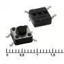 Кнопка тактовая IT-1102W (6х6х4.3)
