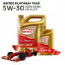 Масло моторное синтетическое SINTEC PLATINUM 7000  SAE 5W30 ACEA A3/B4 4л (Акция 4л + 1л)