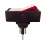 Переключатель ASW-11D клавишный 12V 20A on/off с красной подсветкой 