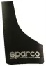 Брызговики универсальные с надписью SPARCO малые SPR-85977-Ч /черные/ (4шт) 