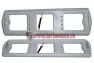 Рамка госномера AB-002-Б с боковой подсветкой (белая) 