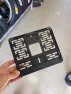 Рамка для номера мотоцикла нового образца DRIVEBIKE