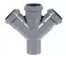 Крестовина канализационная VALFEX 50/50/50x45, внутренняя 27105050