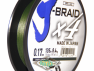 Шнур плетенный Daiwa J-Braid X4 Dark Green 0.13мм 135м