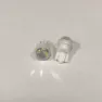 Лампа светодиодная 12V T10-3SMD белая линза, прозрачная (уп. 50шт)
