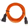 Удлинитель USE ПВС 3500 Вт 10м с заземлением USE303-005
