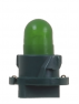 Лампа накаливания дополнительного освещения Koito E1580 14V 80mA T4,8 пластик, цоколь (зеленый)