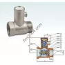 Обратный клапан для бойлера Thermofix (без курка) 1/2" 23845