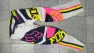 Брюки для мотокросса FOX 180 (pink, green, white) L "34"