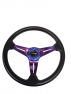 Рулевое колесо MOMO трехспицевый Neo (фиолетовый)