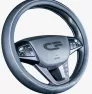 Оплётка руля CARFASHION 31433 TILTAN (M) /черный/серый