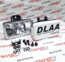 Фары противотуманные DLAA LA-8816 W 12V 55A H3 /белые/ с крышкой, 180*95мм (компл. 2шт)