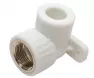 Угол с внутренней резьбой (простое крепление) 25х1/2" (Valfex) БЕЛЫЙ