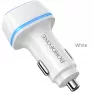 Адаптер BOROFONE BZ14 2USB /белый/