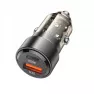 Адаптер BOROFONE BZ20/черный/USB+Type-C быстрая зарядка