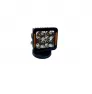 Прожектор 20W 80x80mm чип OSRAM P8 габарит двухцветный: белый+оранжевый G3220G