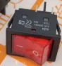 Переключатель KCD4G on-off зеленый 30A