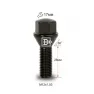 Болт M12X1.50X28 конус 17 ключ Черный 175110 BA