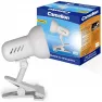 Светильник настольный на прищепке Camelion H-035 C01 белый 220В 60Вт Е27 7198