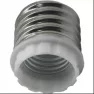 Переходник с цоколя E40на Е27 белый Ecola base 