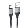 Кабель HOCO X102 USB+Type-C /черный/