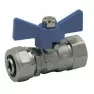 Кран шаровой для м/пл труб 20х3/4В TIM BV206-03FN