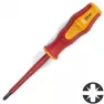 Отвертка диэлектрическая "Профи" PZ/FL1*80 КВТ
