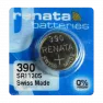 Батарейка Renata 390 (SR1130SW) Silver Oxide 1.55V