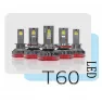 Лампы светодиодные головного света L16 12-24V H11 (компл. 2шт)