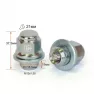 Гайка прейссшайба M12X1,50Х37,5 21 ключ 