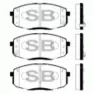 Колодки тормозные дисковые SANGSIN BRAKE SP4098 